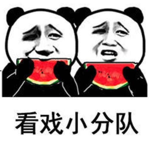 年底吃瓜表情包