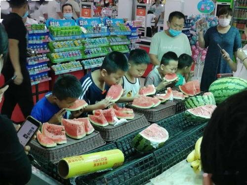 吃瓜比赛商场,吃瓜比赛商场盛况空前